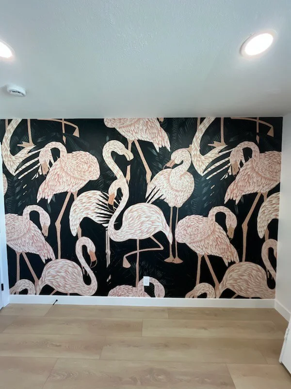 Elegant dining room wallpaper Detroit