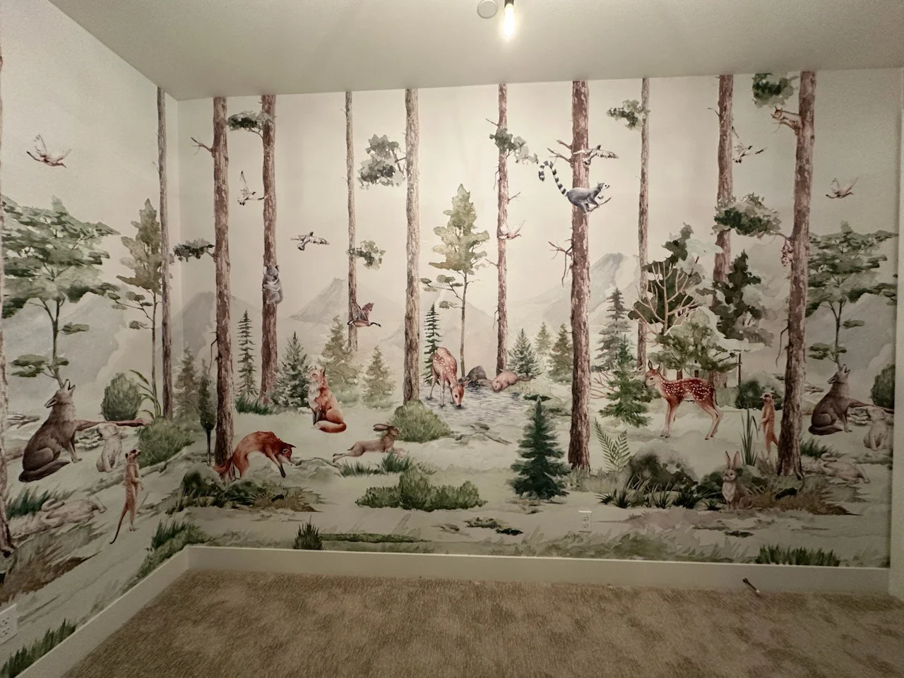 Master bedroom wallpaper Detroit